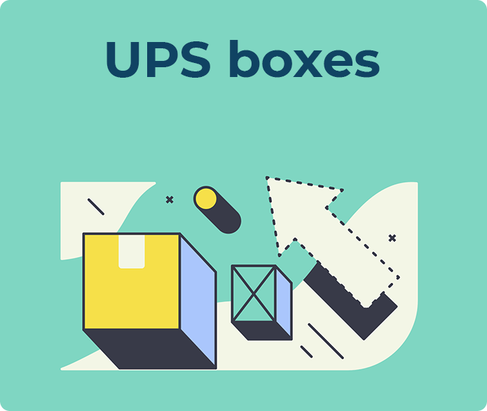 ups boxes